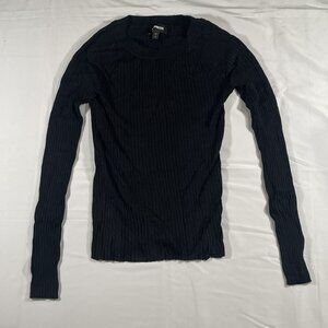 Express Long Sleeve Black Womens Size S/P